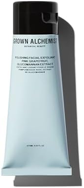 Grown Alchemist Gentle Exfoliator - Exfoliating Face Wash, Pink Grapefruit, Glucomannan Extract