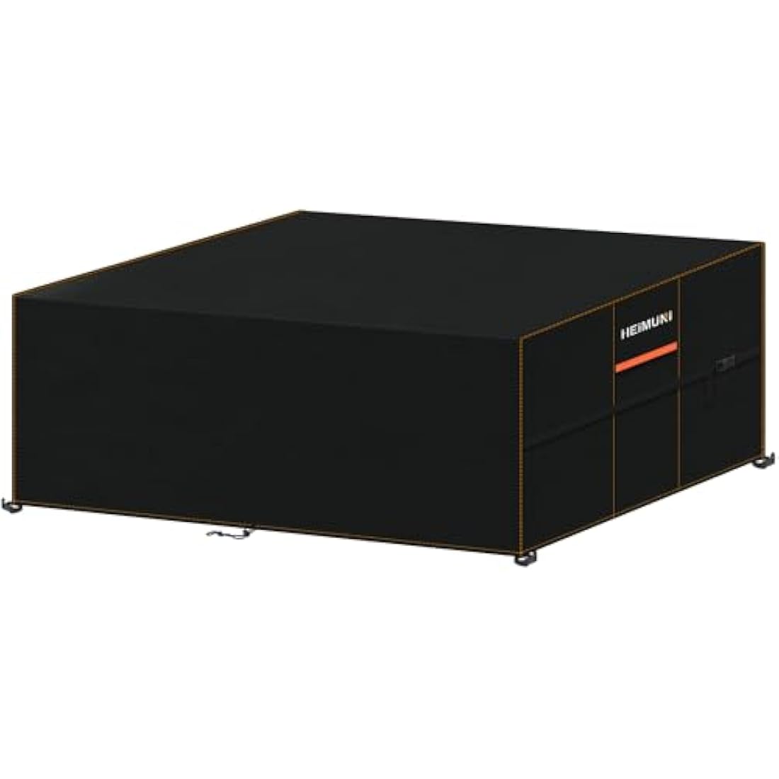 HEIMUNI Outdoor Garden Furniture Covers Waterproof, 250x160x90cm Large Garden Furniture Cover Heavy Duty 420D Oxford Fabric Rattan Sofa Covers for Outside Garden Furniture, Patio Table and Chair Set