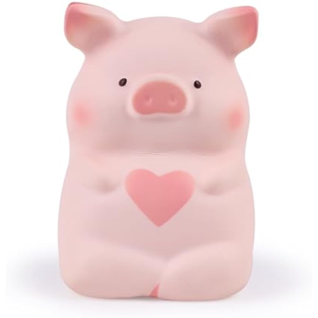 Anboor 5" Squishy Toy Love Heart Pig Kawaii Soft Squishy Animals Toy Slow Rised Squeeze Piggy Squish Stress Relief for Kid Adult Toys