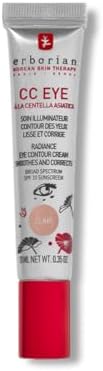 Erborian - CC Eye Cream with Centella Asiatica - Illuminating, Moisturizing and Correcting Tinted Eye Cream SPF 20 - Smoothes and Corrects Dark Circles - 10 ml