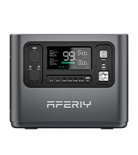 AFERIY Portable Power Station 800W, 512Wh Portable Power Station LiFePo4 Battery, 1-Hour Fast Charging, AC 220V-240V, UPS, 3500+ Charge Cycles, Solar Generator for Outdoor Camping/RV/Home Backup