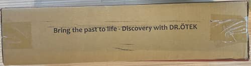 DR.ÖTEK Metal Detector for Kids, Waterproof with LCD Display and Buzzer, 60-76 cm Adjustable Stem, High Sensitivity, Lightweight Gold Detector, Ages 3-10