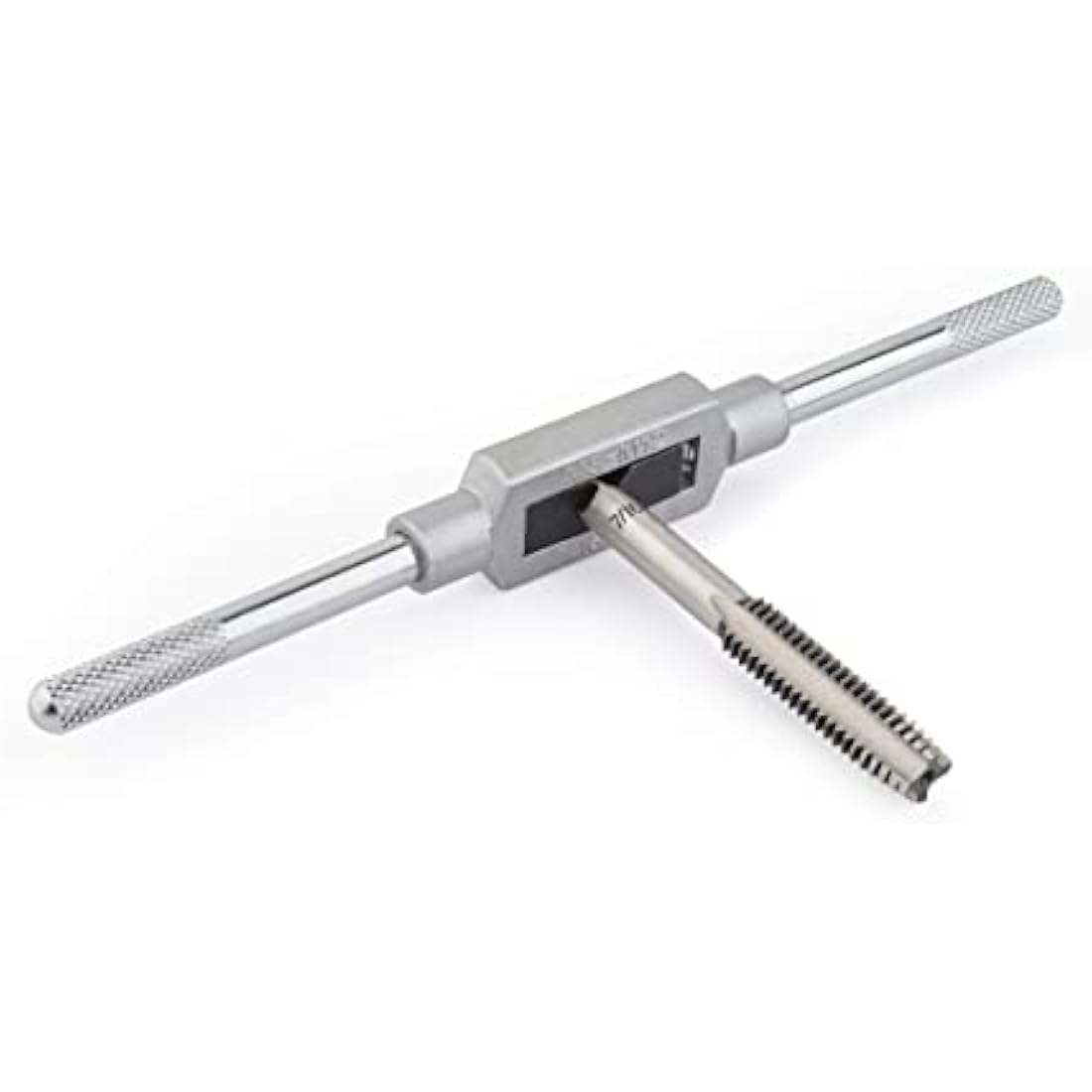 Gunpla UNF and UNC Taps and Dies Set 24 Pieces SAE 1/8-1/2 Inch Tungsten Alloy Steel Tapping and Threading Tool Kit, Heavy Duty Internal and External Cutting Male Female Threads with Die Holder