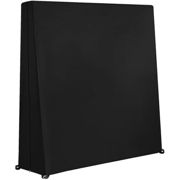 Dokon Waterproof Ping Pong Table Cover - Heavy Duty 420D Oxford Fabric, Windproof, Anti-UV With Zipper for Outdoor and Indoor Use - 165×70×185cm