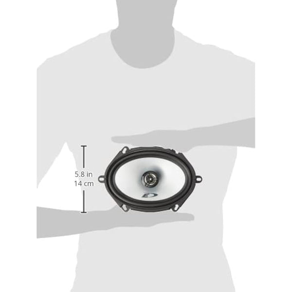 Alpine Electronics SXE-5725S 2 Way 5 x 7 Speakers (200 Watts), Schwarz