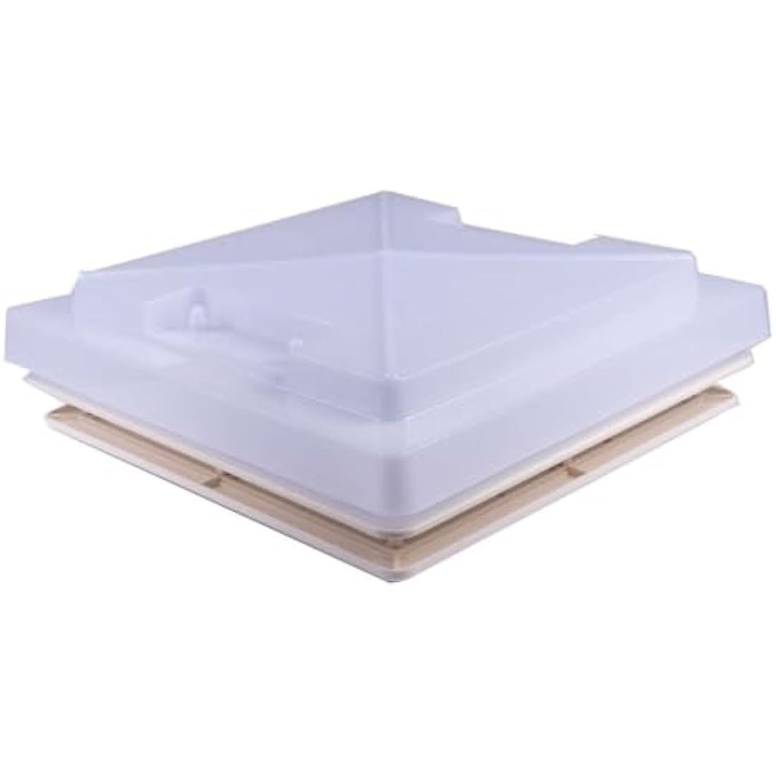 UKB4C 280 x 280mm Roof Sky Light Caravan Motorhome Flynet Ivory Rooflight