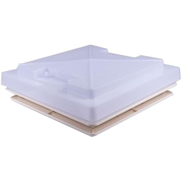 UKB4C 280 x 280mm Roof Sky Light Caravan Motorhome Flynet Ivory Rooflight