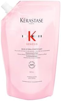 Kérastase Genesis, Nourishing & Fortifying Shampoo, For Weakened Hair, With Ginger Root & Edelweiss Flower, Bain Hydra-Fortifiant