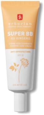 Erborian Super BB Cream with Ginseng - Full coverage BB cream for acne prone skin