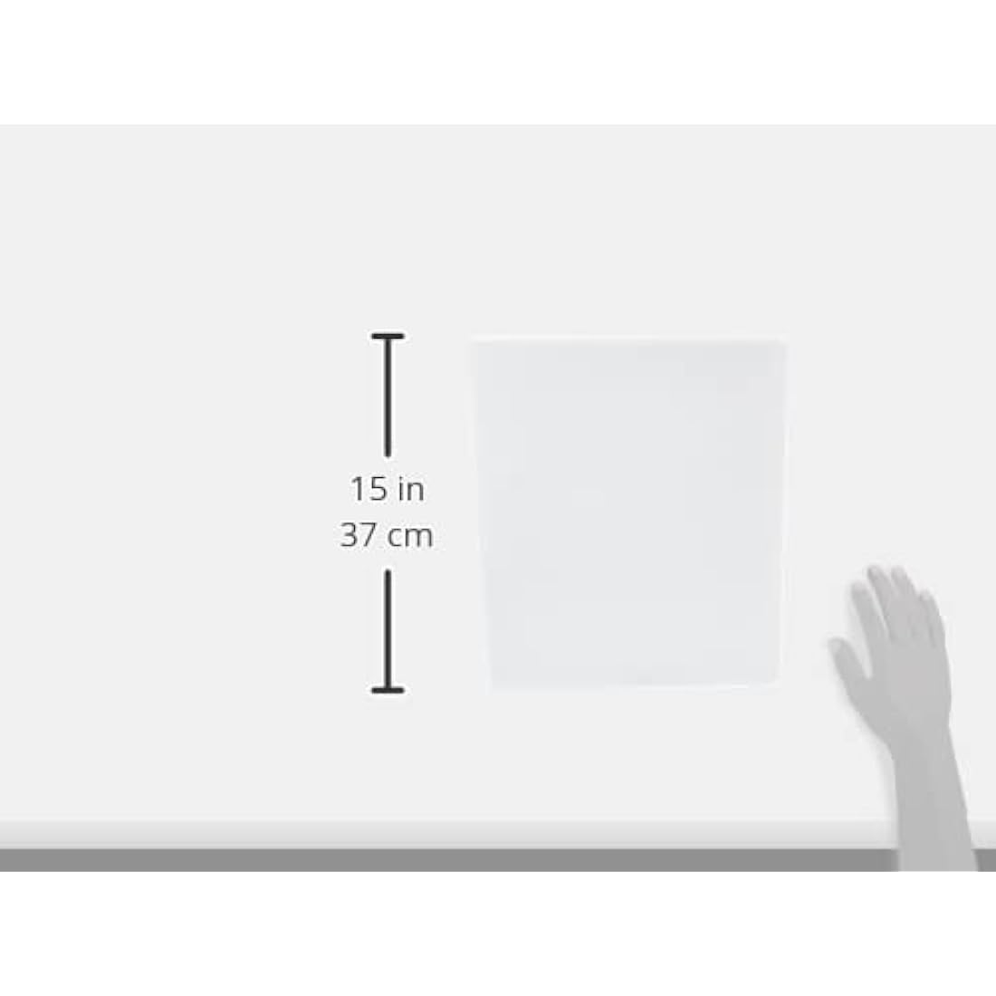 Esselte Leitz Essentials Presentation Binder, 4 cm Ring Diameter, 49739 - A4, White