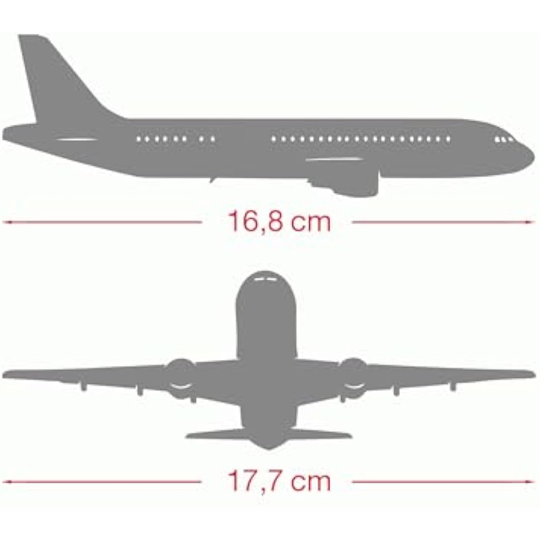 Herpa 515726 Antonov AN-225 Ukranian UR-82060 (1:500)