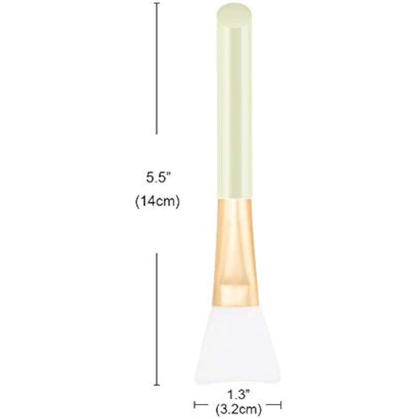 3 Pack Silicone Face Mask Makeup Brushes, Facial Mask Brush Skin Care Beauty Tool Silicone Cosmetic Brush Mud Mask Brush DIY Makeup Tool (Multicolor)