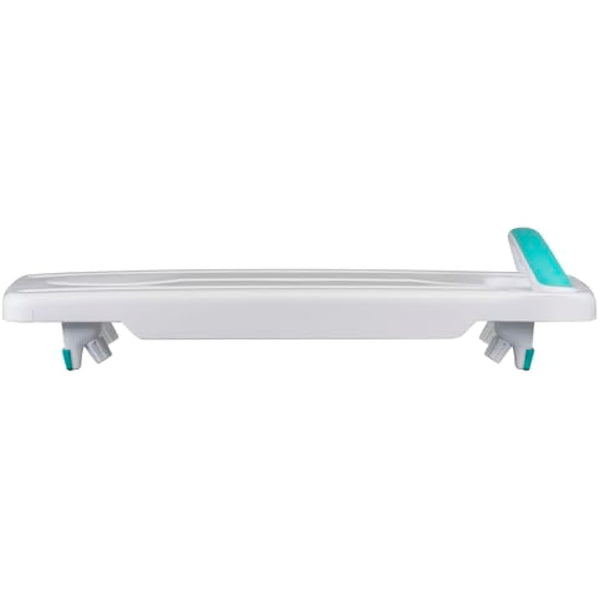 Helping Hand Kingfisher White Plastic Bath Board with Handle. Bath Board for Elderly and Disabled Users. Adjustable to Fit 16"-24" Width Baths. 200kg / 31 Stone Weight Limit