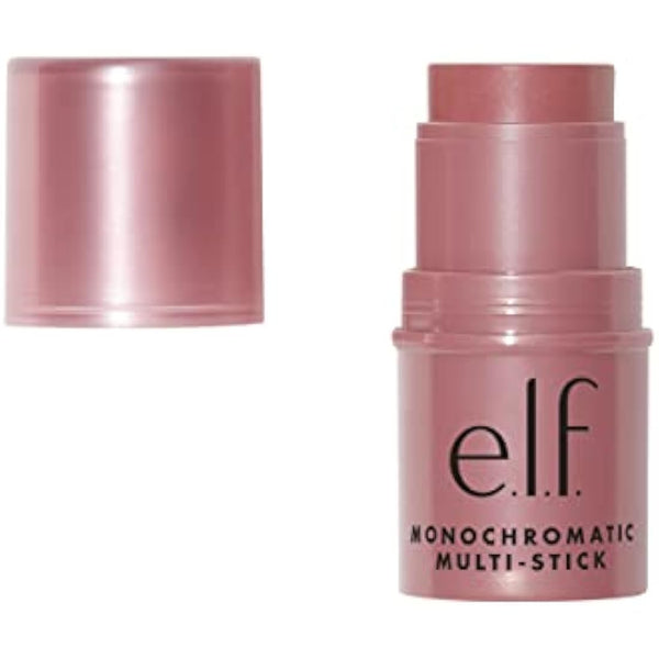 e.l.f. Monochromatic Multi Stick, Luxuriously Creamy & Blendable Colour, For Eyes, Lips & Cheeks, Sparkling Rose, 0.155 Oz (4.4g)