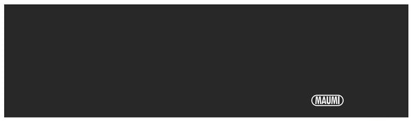 MAUMI Black Rubber Mat for Concept 2 WaterRower Rowing Machine (Full Mat 250cm x 70cm)