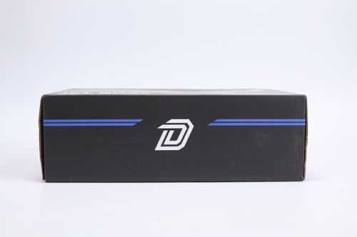 DEERC Fast Brushless RC Shark Boat for Adults, 30+MPH 3S High Speed Remote Control Speed Boat with LED Lights, Summer Toy Gift for Kids