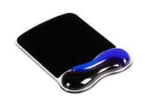 Kensington Keyboard Wrist Rest - Ergonomic duo gel wrist rest, compatible with full length / gaming keyboards for comfort when at computer, laptop, office, PC, home - Red/Black (62398 )