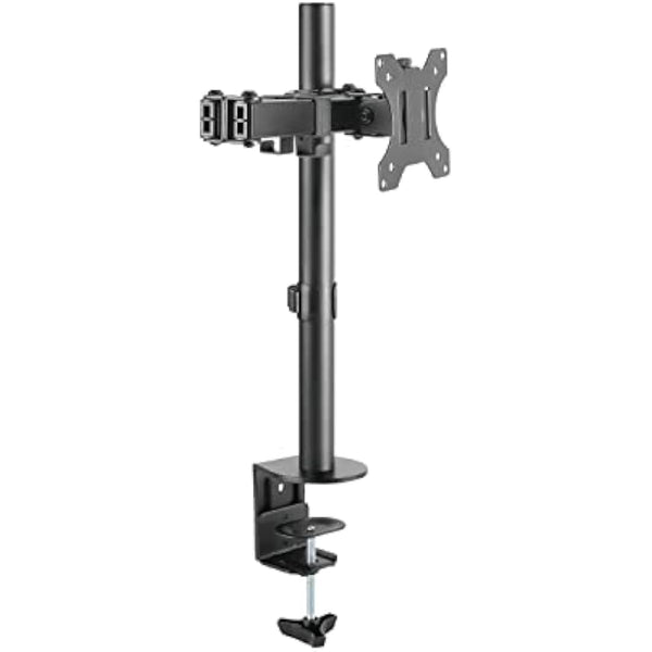 ProperAV Desk Monitor Mount Swing Arm 17" 19" 21" 22" 23" 24" 27" 32" 34" VESA Max 100x100 Height Max 407mm