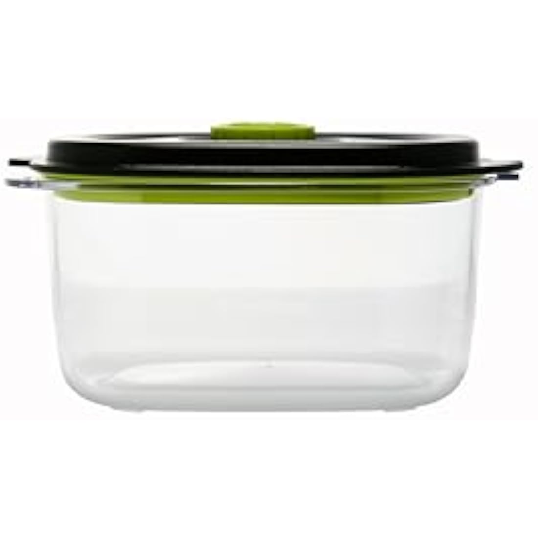 FoodSaver FFC026X Preserve & Marinate Vacuum Containers | 700 ml, 1.2 L & 1.8 L | Airtight BPA-Free Food Containers | Leak-Proof | Dishwasher-Safe | 3 Count, Transparent / Black