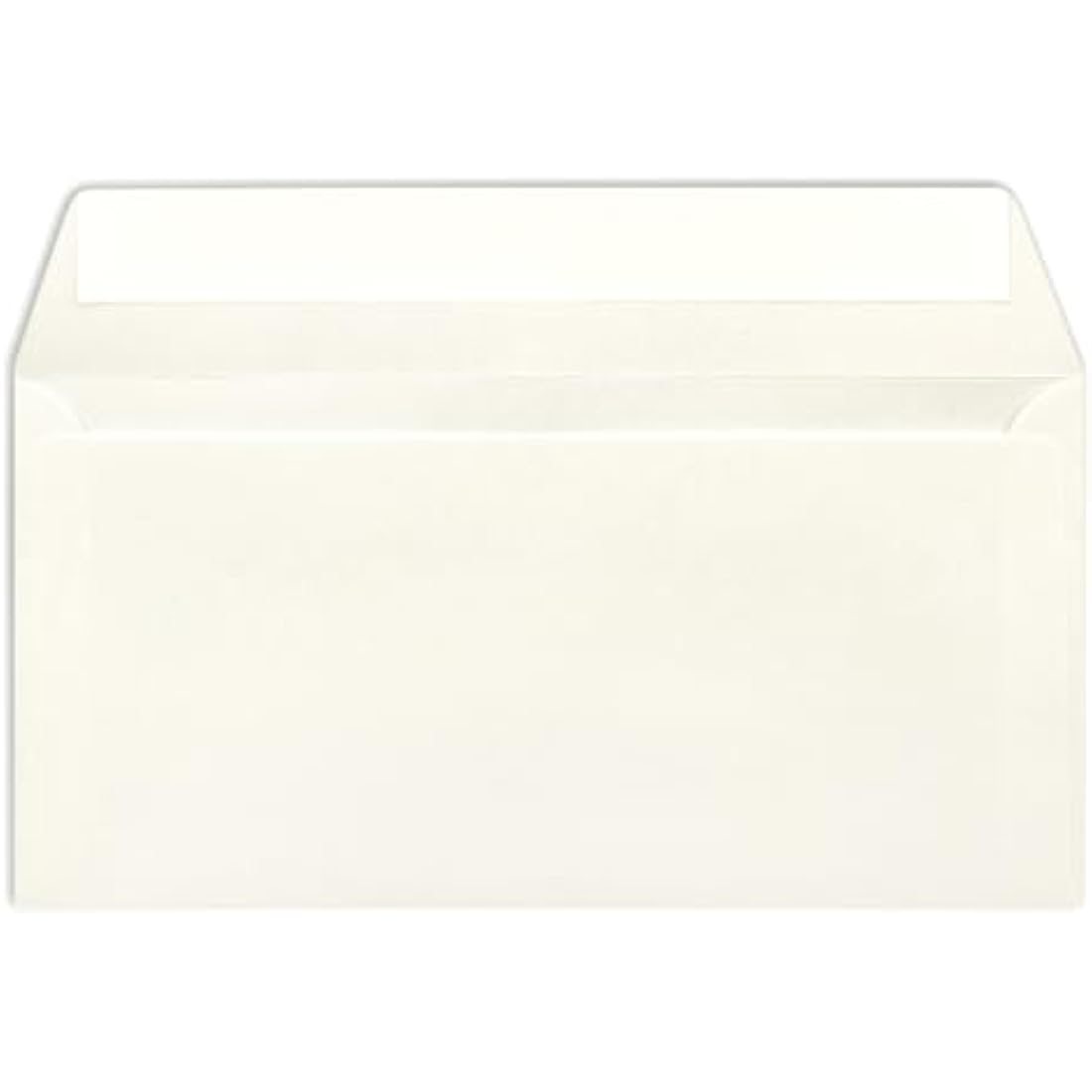 Envelopes DIN Long – Natural White – Premium Quality – 110 g/m² – 110 mm x 220 mm – Very Stable – Self-Adhesive – Quality Brand: Neuser Colourful 150 Umschläge Natural White