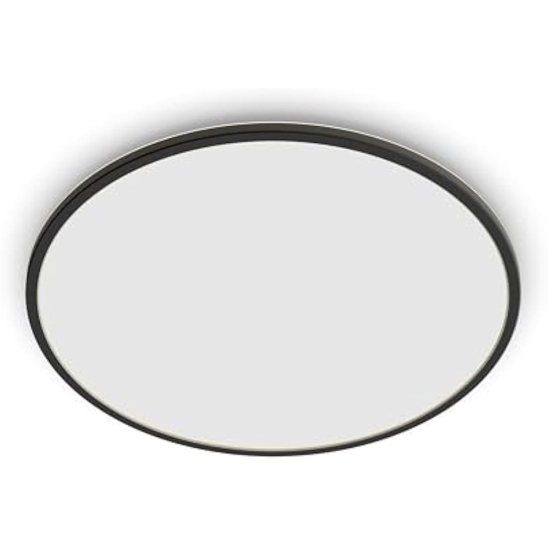 Philips LED Superslim Outdoor Ceiling Light 15W [Warm White - Black] Water Resistant IP54, for Garden, Patio and Terrace Lighting.