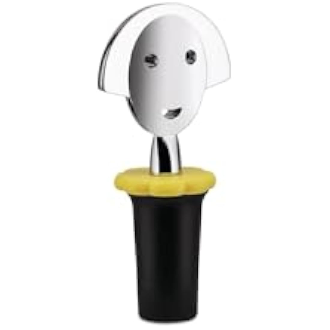 A di Alessi AAM06 B Anna Stop 2 Press Cap, Black