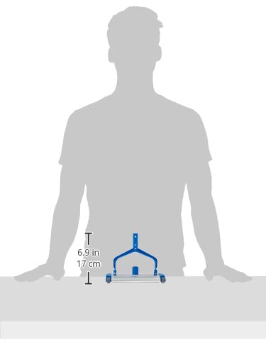 Gre 40022 ? Brush puliscifondo Rectangular Aluminium