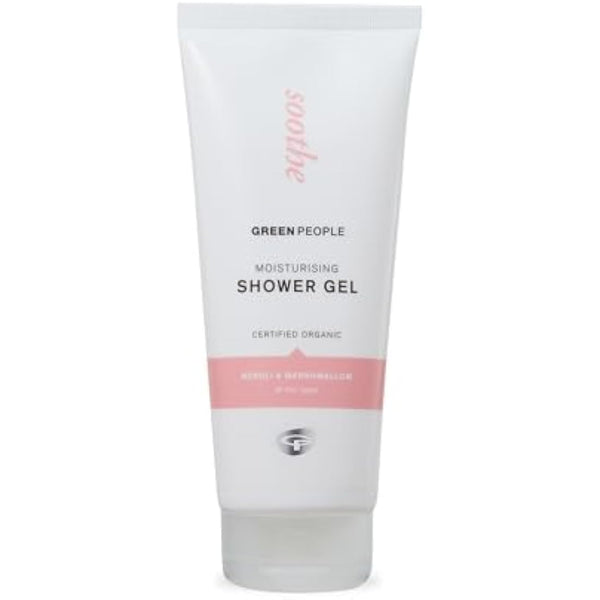 Green People Moisturising Shower Gel - Natural and Organic Citrus Body Wash - SLS Free, Scented with Neroli and Mandarin, 200ml