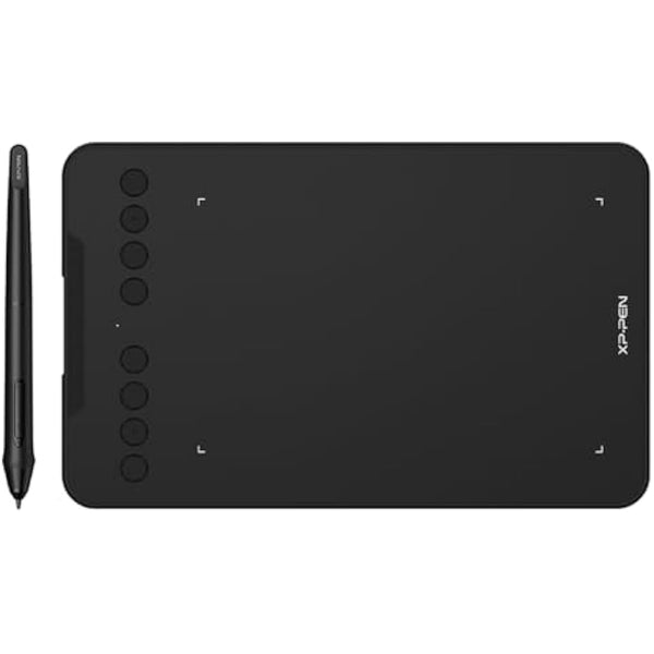 XPPen Deco mini7 V2 Graphics Drawing Tablet with with 7" Working Area, 16,384 Pen Pressure Levels, Supports Windows, Mac and Android