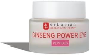 Erborian - Ginseng Power Eye - Smoothing Anti-Aging Eye Contour Cream - Fight Wrinkles and Fine Lines - Skincare - Korean Cosmetics - 15 ml