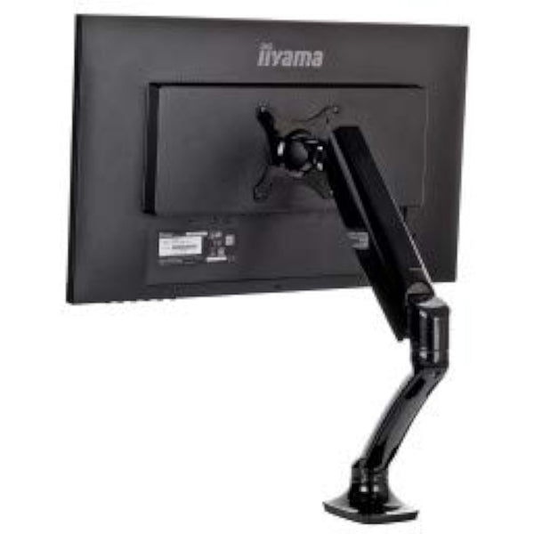 iiyama DS3001C-B1 Single Gas Spring Desk Mounting Arm - Black