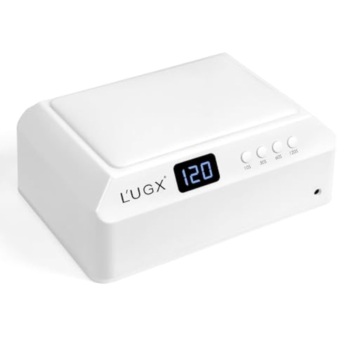 L'UGX Professional Nail Curing Lamp for Gel Polish Dryer 72W LED UV Nail Lights with Arm Rest Pillow & Retractable Tray,Perfect for Manicure & Pedicure at Salon & Home