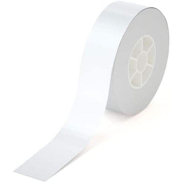 PRT Qutie Label Maker Tape, Waterproof DIY Self-Adhesive Labels, 15mmx4M Compatible for Qutie Label Printer, Suitable for Name Price Shelf Life Classification Labels - 4M Long/Roll (White)