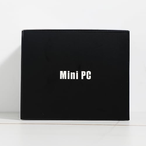 T8Plus Mini PC, 12th Gen Intel Alder Lake N95 (up to 3.40Ghz), 8GB DDR4 256GB M.2 SSD Mini Desktop PC with Dual Ethernet/4K HDMI*3, 2,4/5 G WiFi,BT4.2 for home theatre/office/school