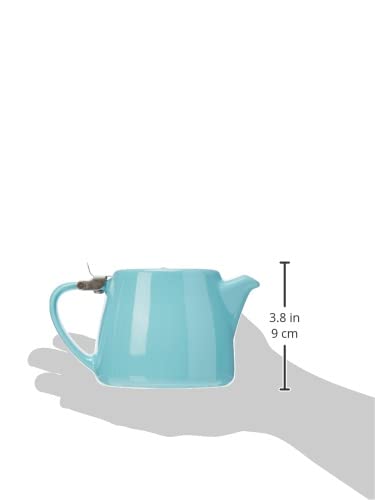 Forlife Stump Teapot 400 mL, Turquoise
