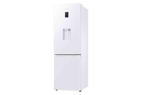 Samsung Classic Fridge Freezer, with Wine Shelf, Features Big Door Bin, All Around Cooling and SpaceMax Technologies, Silver, 7 Series, RB34C652ESA/EU