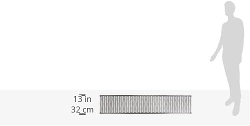 AUTO-STYLE Plastic racing grille PP black - HEX 30 x 11 mm - 150 x 30 cm