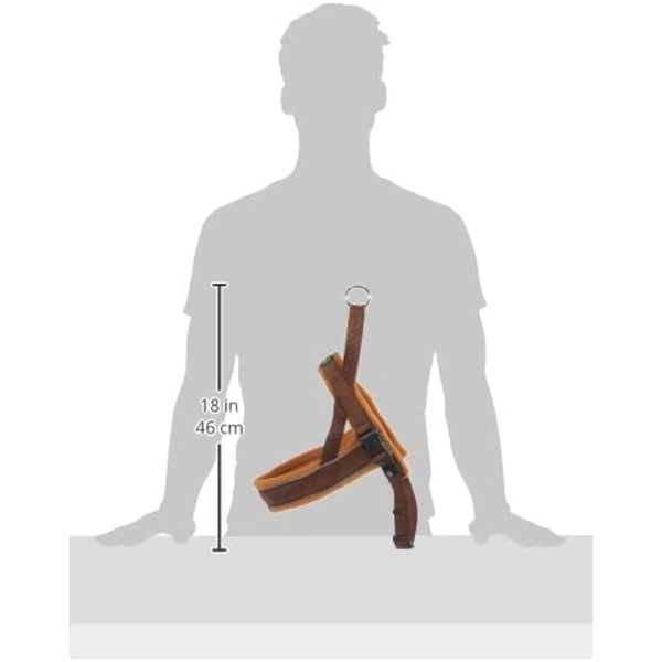 HUNTER RACING Norwegian Harness, XL, 68- 90 cm brown/cognac