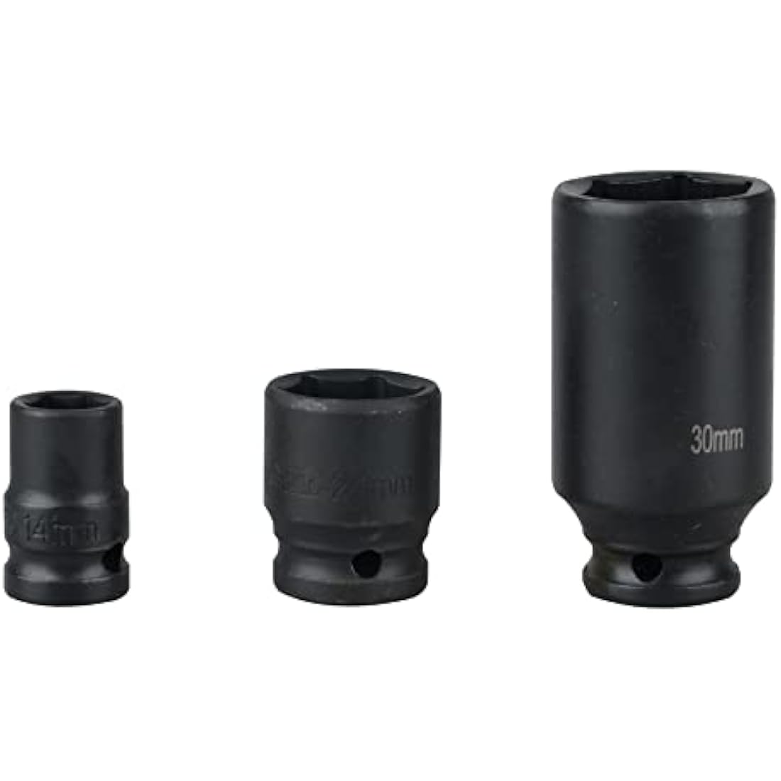 35pcs 1/2" Drive 6 Point 8-32mm Metric Deep Impact Socket Set Car Garage Tools