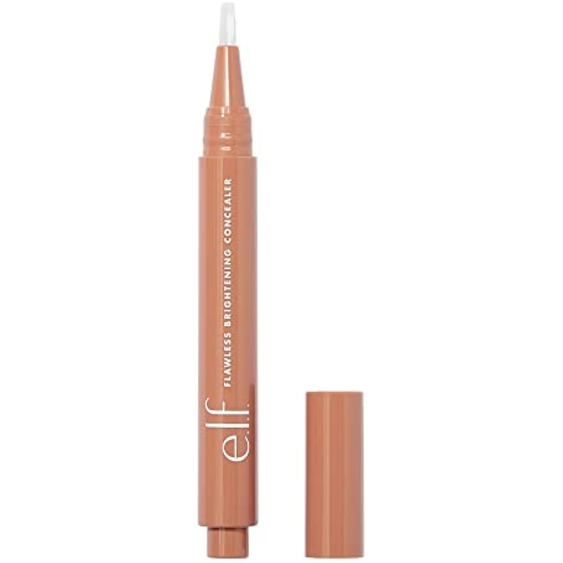 e.l.f. Flawless Brightening Concealer, Illuminating & Highlighting Face Makeup, Conceals Dark Under Eye Circles, Tan 45 N, 0.07 Fl Oz