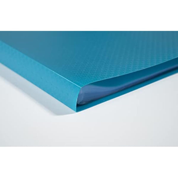 Exacompta - Ref 8583E - Soft PP Display Book - Suitable for A4 Documents, Made from Polypropylene, Lightweight, 80 Pockets, 160 Viewing Pages - Green Cover