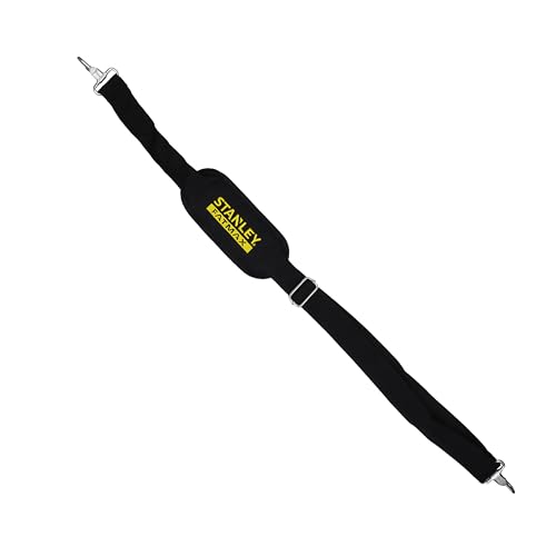 STANLEY FATMAX Technician Tool Bag, 18" Heavy Duty, Hard Waterproof Base, Multiple Pockets, Shoulder Strap, 1-93-950