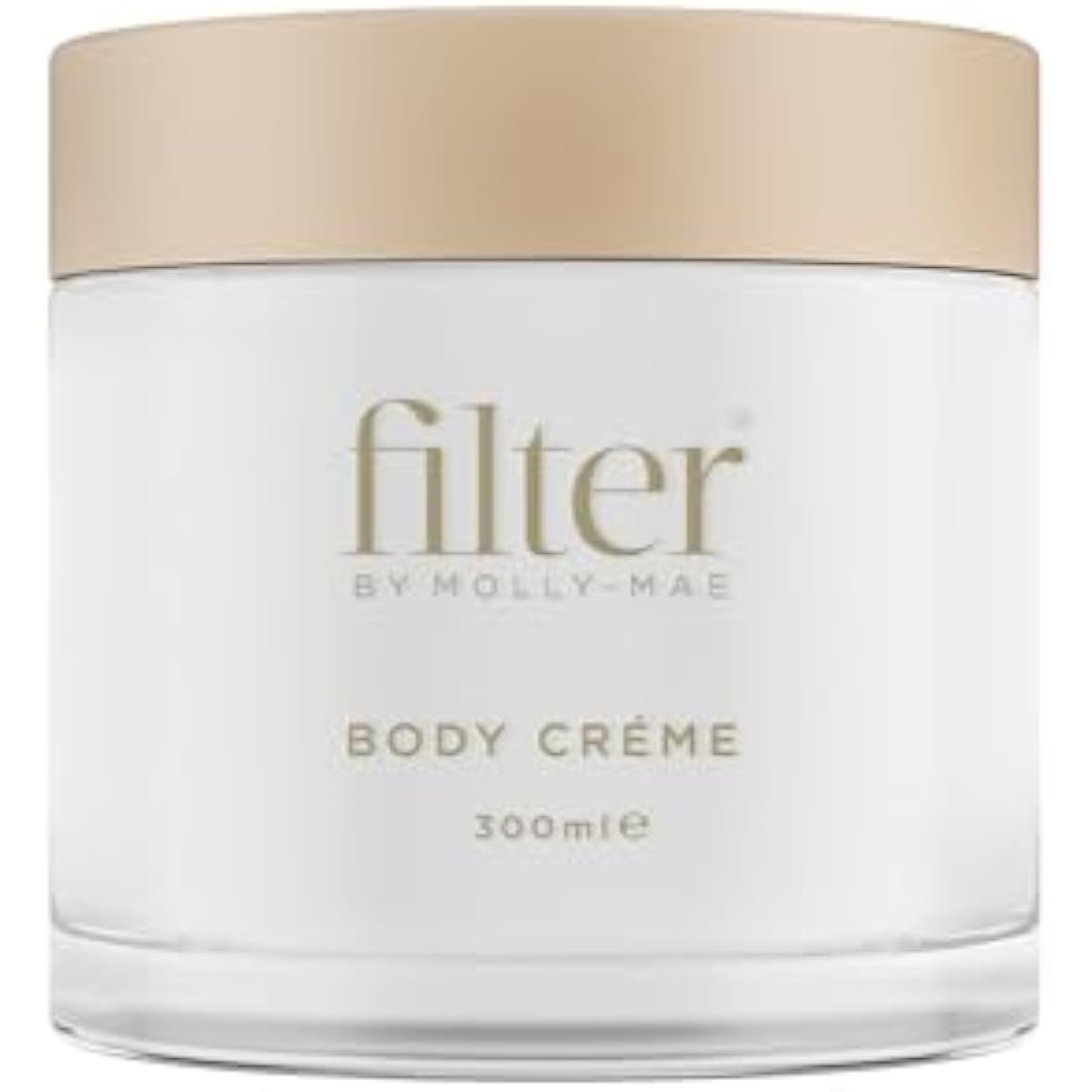 Filter by Molly-Mae Body Crème | Ultra Hydrating Body Moisturiser | Tan Extending Cream | Anti-Inflammatory | Shea Butter | Softens & Smooths Skin