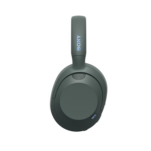 Sony ULT WEAR - Wireless Noise Cancelling Headphones, ULT POWER SOUND, Ultimate Deep Bass, Same Processor as WH-1000XM5, Clear Calls, 30hr Battery, IOS & Android - Black