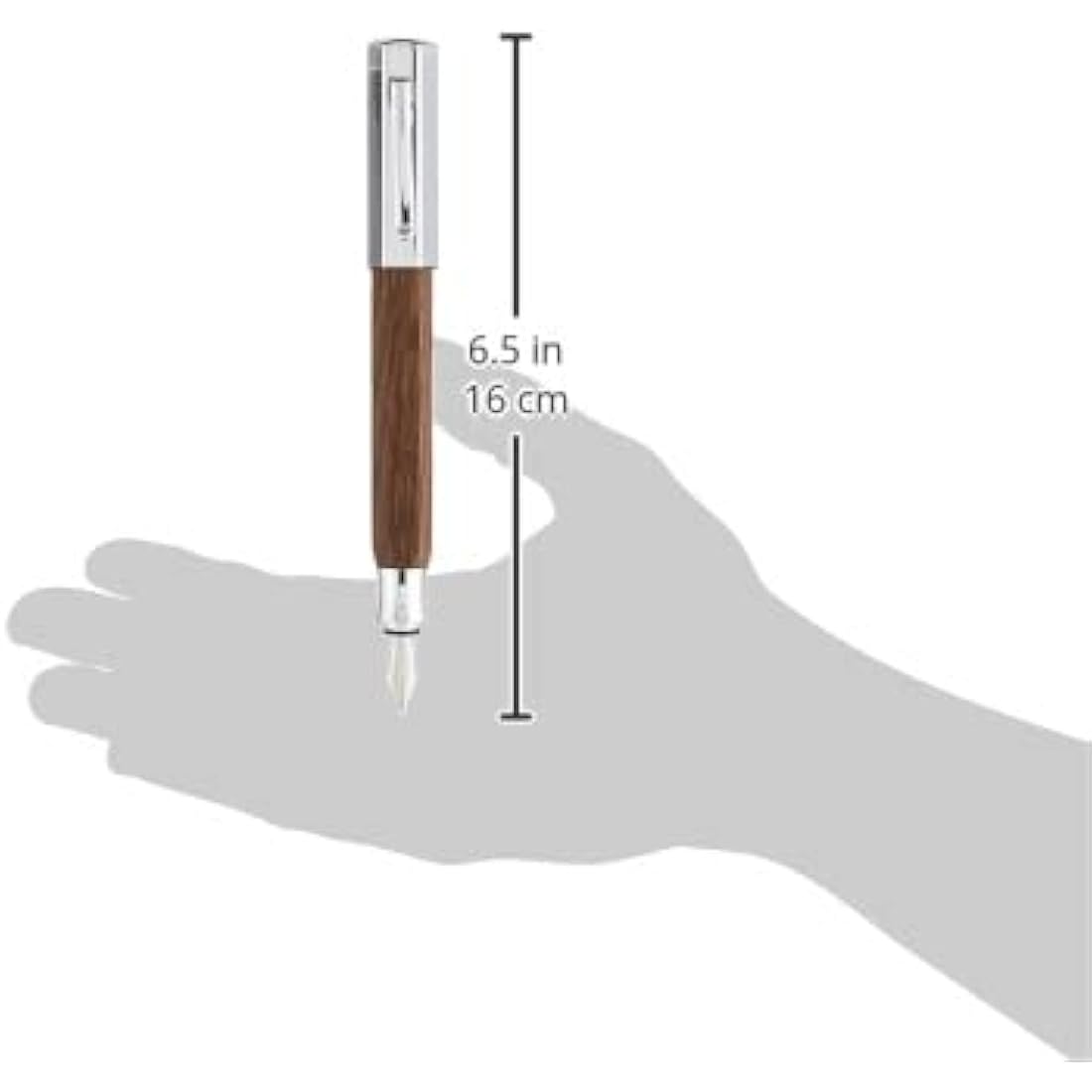 Faber-Castell Ondoro 147583–Smoked, Nib Size: B, Colour: Brown