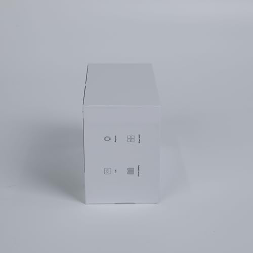 Nelko PM220 Bluetooth Thermal Label Printer, 2 Inch Portable Label Maker Machine for iOS & Android Phone, sticker printer for Clothing, Retail, Address, Barcode, Home, with 1 Roll 40x30mm（White）2 pack