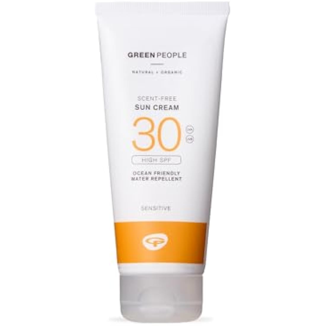 Green People Scent Free Sun Cream SPF30 - Natural Sunscreen for Face & Body - Suitable for Sensitive Skin - Non Comedogenic, Reef Safe, 200ml