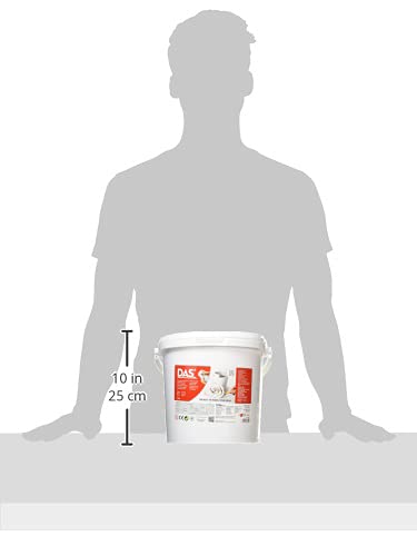 DAS Terracotta Air-Hardening 500g Modelling Clay, For Professionals & Hobbyists