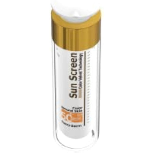 FREZYDERM Sun Screen Color Velvet FACE SPF 50+ PN: B00UHROTMG