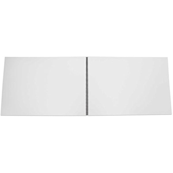 A2 Recycled Sketch Book, 40 Sheets (80 Sides) of 170gsm Recycled Cartridge Paper, (Pack of 4)